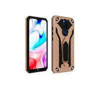 Coque pour Xiaomi Redmi 8 / 8A Bi-matière Antichoc Béquille Fonction Support Rose Gold