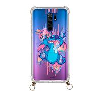 Coque pour Xiaomi Redmi 9 officielle de Stitch Babas avec pendentif transparent pour protéger votre mobile. Choisissez le type de coque qui vous plaît le plus avec licence officielle Disney