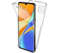 Coque Pour XIAOMI REDMI 9C,Coque 360 Protection Integral Arrière Rigide Avant Souple Transparent - HQSELECTION