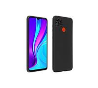 Coque pour Xiaomi Redmi 9C Silicone Gel Flexible Ultra-fine et Légère Noir