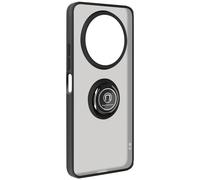 Coque pour Xiaomi Redmi A3 Bague Métallique Fonction Support Noir
