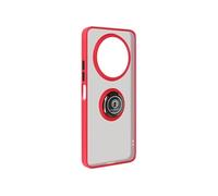 Coque pour Xiaomi Redmi A3 Bague Métallique Fonction Support Avizar Rouge