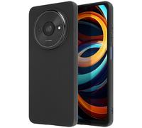 Mayaxess Coque pour Xiaomi Redmi A3 Silicone Souple Revêtement Fin Noir