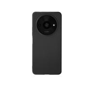 Coque pour Xiaomi Redmi A3 Silicone Souple Revêtement Fin Noir
