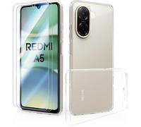 Coque pour Xiaomi Redmi A5 4G + 2 Verres trempé - Etui Housse Souple Transparent Vitre Protection Ecran Verre Trempé