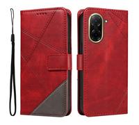 Coque pour XiaoMi Redmi A5 4G Rabat Portefeuille de Protection Cuir PU Etui Magntique Housse Rouge multicolore HOUSSE