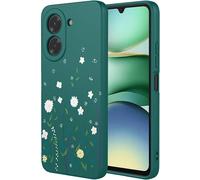 Coque Pour Xiaomi Redmi A5 4g, Très Mince Élégante Fleurs Vignes Ou Panda Mignons Design Housse, Souple Silicone Liquide Tpu Bumper Antichoc Mat Femme Étui, Vert A92[Wke00990]