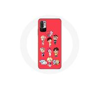 Coque pour Xiaomi Redmi Note 10 5G BTS TinyTAN Animation BT21 Affiche
