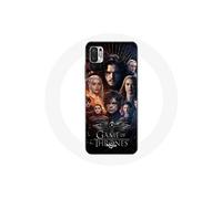 Coque pour Xiaomi Redmi Note 10 5G Game of Thrones Saison 8 Le Trône de Fer L'affiche de L'équipage Logo Aigle Gris
