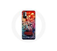 Coque pour Xiaomi Redmi Note 10 5G Stranger Things Teaser Saison 4 Affiche Personnages Art
