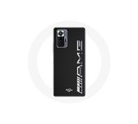 Coque pour Xiaomi Redmi Note 10 Pro Amg Logo Carbone Texture