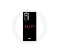 Coque pour Xiaomi Redmi Note 10 Pro Elite Saison 5 Logo Rouge Fond Noir