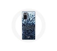 Coque pour Xiaomi Redmi Note 10 Pro Game of Thrones saison 8 Episode 1 Le Trône de Fer Personnages logo Gris