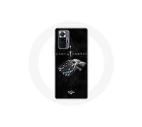 Coque pour Xiaomi Redmi Note 10 Pro Game of Thrones Saison 8 Le Trône de Fer La maison Stark Logo L'hiver arrive