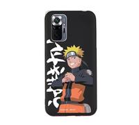 Coque pour Xiaomi Redmi Note 10 Pro Officiel Naruto Texte Japanese Blanc pour protéger votre téléphone portable Coque en Silicone Liquide Noir Flexible Licence Officielle