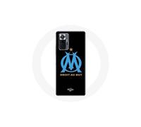 Coque pour Xiaomi Redmi Note 10 Pro - Olympique de Marseille - Silicone Souple - Noir - Mixte - Adulte