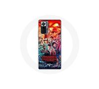 Coque pour Xiaomi Redmi Note 10 Pro Stranger Things Teaser Saison 4 Affiche Personnages Art