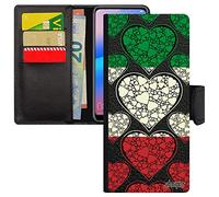 Coque pour Xiaomi Redmi Note 10 Rabat Portefeuille Drapeau Italie Italien Coupe d'europe Rugby Euro Foot I Love Etui Made in France