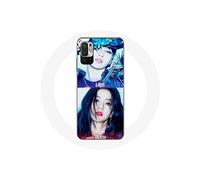 Coque pour Xiaomi Redmi Note 10T 5G Blackpink Groupe K-pop Filles Lisa et Jisoo Lovesick girls poster the album