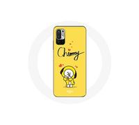 Coque pour Xiaomi Redmi Note 10T 5G BTS Bangtan Garçons BT21 Chimmy Jimin Fond Jaune