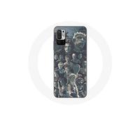 Coque pour Xiaomi Redmi Note 10T 5G Game of Thrones Saison 8 Le Trône de Fer Affiche Personnages Fond Gris