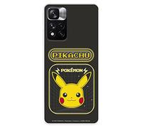 Coque pour Xiaomi Redmi Note 11 - Note 11S 4G Officiel Pokemon, Pikachu Jeu vidéo pour protéger votre téléphone portable Xiaomi en silicone souple avec licence officielle Pokémon