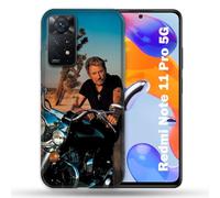 Coque Pour Xiaomi Redmi Note 11 Pro / 11 Pro 5g Musique Johnny Hallyday Moto