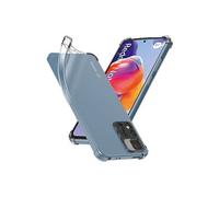 ebestStar - Coque pour Xiaomi Redmi Note 11 Pro+ 5G, Etui Protection Silicone Transparent Antichoc, Coins Renforcés, Transparent