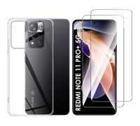Coque pour Xiaomi Redmi Note 11 PRO+ 5G - Redmi Note 11 PRO PLUS 5G et 2 Verres Trempé Film Protection Ecran Phonillico®