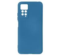 Coque pour Xiaomi Redmi Note 11 Pro 5G Semi-rigide Soft-touch Fine bleu