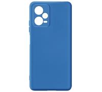 Coque pour Xiaomi Redmi Note 12 5G Semi-rigide Soft-touch Fast Cover Bleu