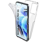Coque Pour XIAOMI REDMI Note 12 Pro 5G/POCO X5 Pro,Coque 360 Protection Intégral Arrière Rigide Avant Souple Transparent.