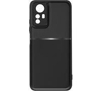 Coque pour Xiaomi Redmi Note 12S Rigide Contour souple Antichoc Noir