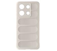 Coque pour Xiaomi Redmi Note 13 4G Antichoc Silicone Motif texturé 3D Blanc
