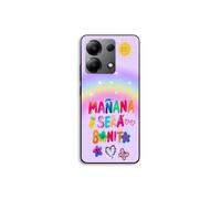 Coque Pour Xiaomi Redmi Note 13 4G Mañana sera bonito arc en ciel Maniacase