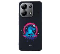 Coque pour Xiaomi Redmi Note 13 4G Premium officielle Lilo et Stitch Fond noir ultra doux pour protéger votre téléphone portable en silicone liquide sous licence officielle Disney