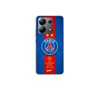 Coque Pour Xiaomi Redmi Note 13 4G PSG Logo Champion double legend nike rouge et bleu Maniacase