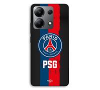 Coque Pour Xiaomi Redmi Note 13 4G PSG logo fond noir Maniacase
