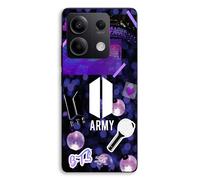 Coque Pour Xiaomi Redmi Note 13 5G BTS army logo Bangtan Subs Maniacase