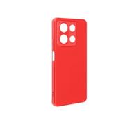 Coque pour Xiaomi Redmi Note 13 5G Semi-rigide Mat avec Dragonne Avizar Rouge