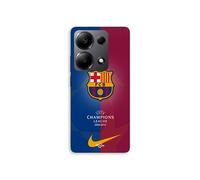 Coque Pour Xiaomi Redmi Note 13 Pro 4g Barcelone Fc Real Madrid Champions League Maniacase