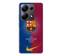 Coque Pour Xiaomi Redmi Note 13 Pro 4g Barcelone Fc Real Madrid Champions League Maniacase
