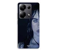 Coque Pour Xiaomi Redmi Note 13 Pro 4g Billie Eilish Visage Fond Noir Maniacase