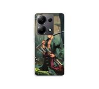Coque Pour Xiaomi Redmi Note 13 Pro 4g One Piece Zoro Épées Manga Anime Maniacase