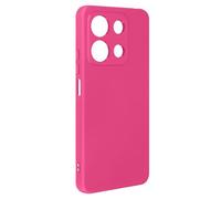 Coque pour Xiaomi Redmi Note 13 Pro 4G Soft-touch Anti-traces Fuchsia