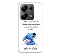 Coque Pour Xiaomi Redmi Note 13 Pro 4g Stitch Lilo Famille Blanc Maniacase