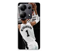 Coque Pour Xiaomi Redmi Note 13 Pro 4g Victor Wembanyama N°1 San Antonio Spurs Dunk Maniacase