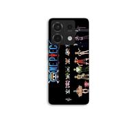 Coque Pour Xiaomi Redmi Note 13 Pro 5g One piece équipage logo all team manga anime