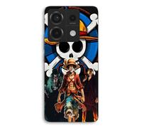 Coque Pour Xiaomi Redmi Note 13 Pro 5g One Piece Luffy Team Manga Anime Maniacase