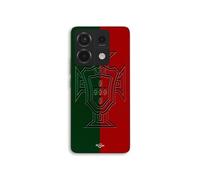 Coque Pour Xiaomi Redmi Note 13 Pro 5g Portugal logo vert et rouge